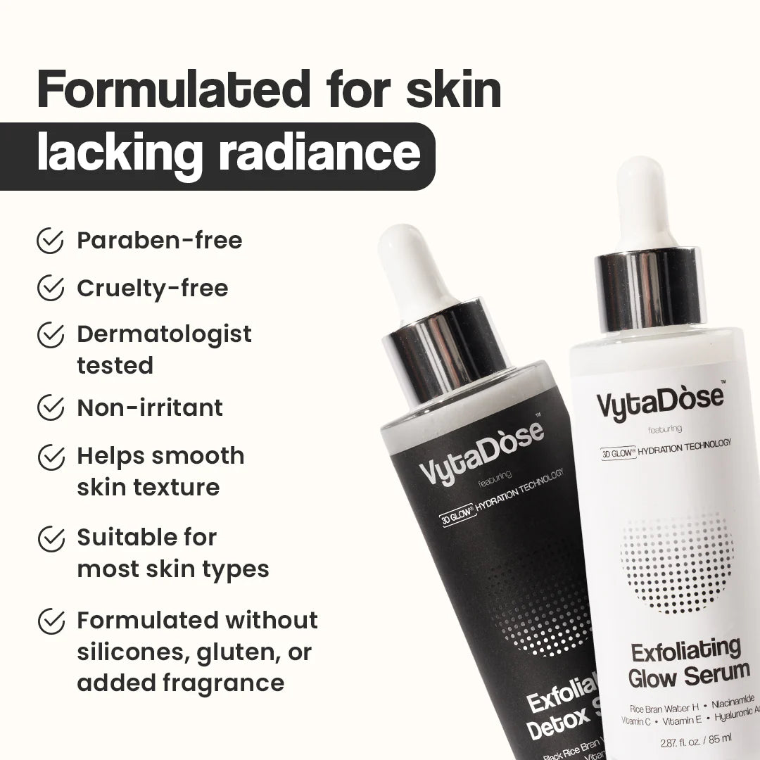 Exfoliating Rice Peel Serum Duo